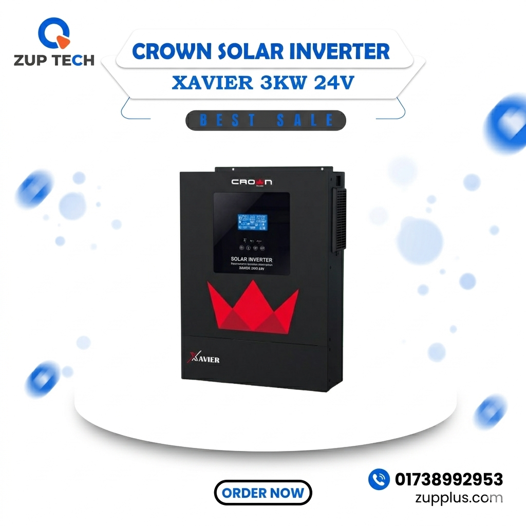 Crown Xavier 3KW 24V solar inverter