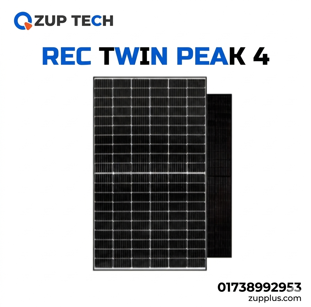 REC 370 watt Solar panel 24v